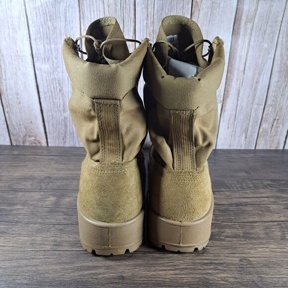 Hot Weather Army Combat Boot Vibram Men’s Sz 12.5 R Coyate 798 (VGC) - Picture 4 of 10